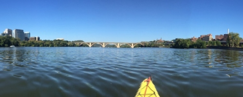 Key Bridge kayaking
